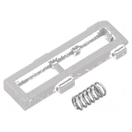 Mâner pt. şină DIN 1597 | Electronic-mag.ro | Componente Electronice
