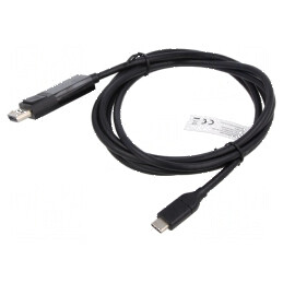 Adaptor DisplayPort bidirecţional 2m negru | Electronic-mag.ro | Componente Electronice