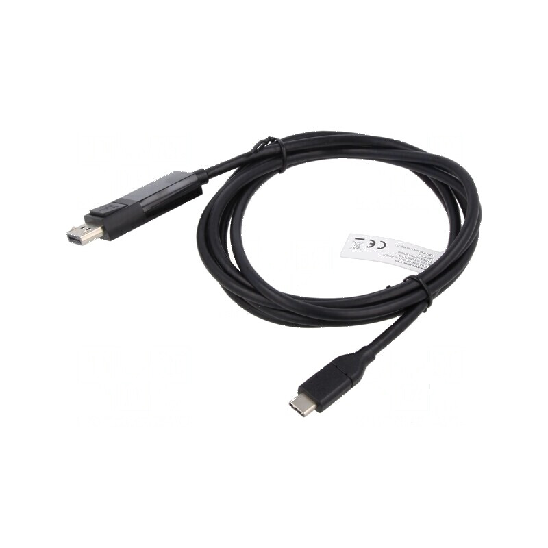 Adaptor DisplayPort bidirecţional 2m negru | Electronic-mag.ro | Componente Electronice