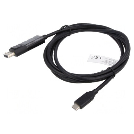 Adaptor DisplayPort bidirecţional 2m negru | Electronic-mag.ro | Componente Electronice
