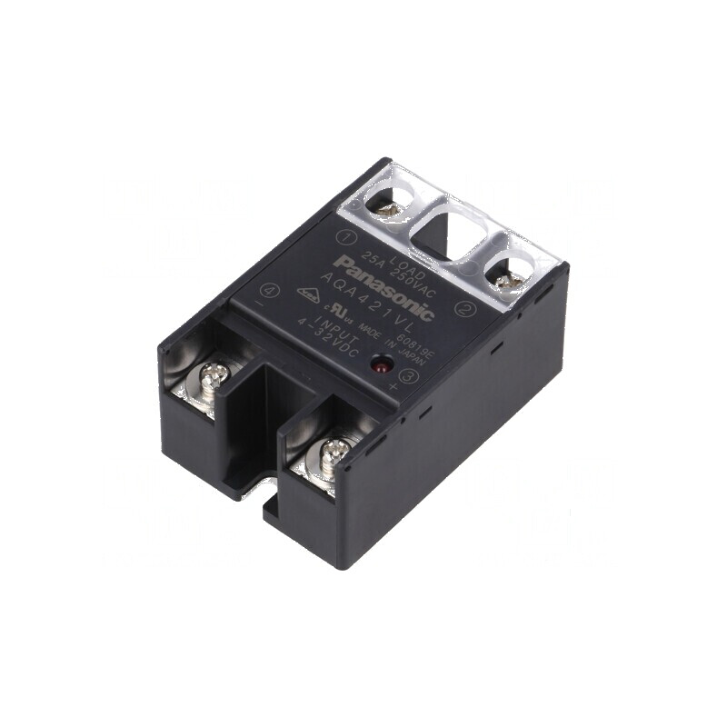 Releu semiconductor Ucom 25A 75÷250VAC | Electronic-mag.ro | Componente Electronice