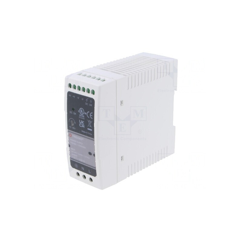 Alimentator pulsatoriu pentru şină DIN 60W 12VDC 5A | Electronic-mag.ro | Componente Electronice