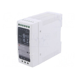 Alimentator pulsatoriu DIN 60W 48VDC 1,25A - OUT 1 - Alimentator pulsatoriu 48V 60W | Electronic-mag.ro | Componente Electronice