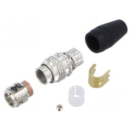 Conector circular HR25 PIN 8 tată drept | Electronic-mag.ro | Componente Electronice