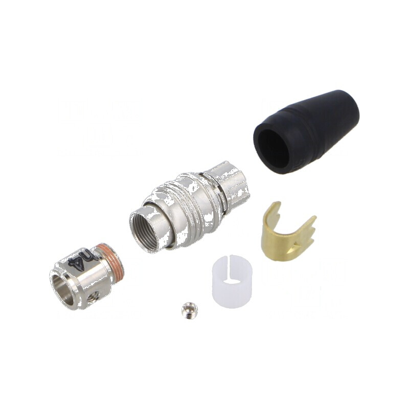 Conector circular HR25 PIN 8 tată drept | Electronic-mag.ro | Componente Electronice