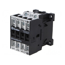 Contactor 4-polar NC NO x3 24VAC 10A DIN 6K | Electronic-mag.ro | Componente Electronice