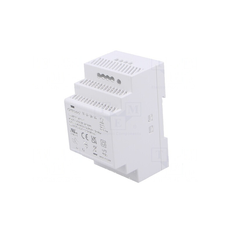 Alimentator pulsatoriu pentru şină DIN 60W 24VDC 2,5A OUT: 1 - Alimentator pulsatoriu pentru şină DIN 60W 24VDC | Electronic-mag.ro | Componente Electronice