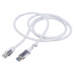 Cablu USB C RJ45 1,5m alb | Electronic-mag.ro | Componente Electronice