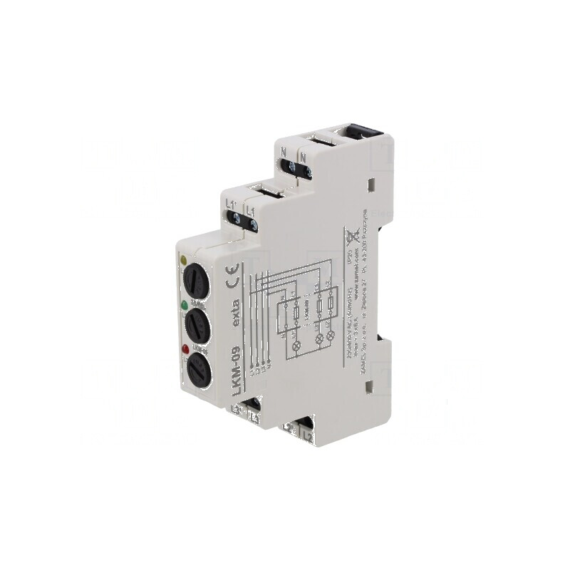 Indicator de tensiune pentru şină DIN - 8 LKM | Electronic-mag.ro | Componente Electronice