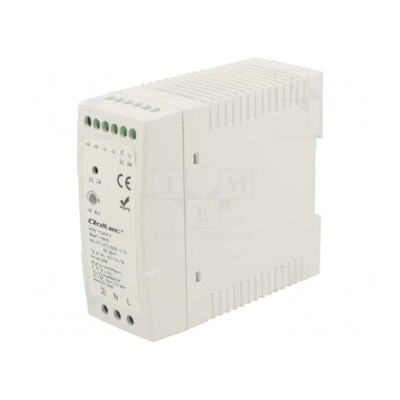 Alimentator pentru şină DIN 40W 12VDC 3,33A IP20 - Alimentator de 40W pentru şină DIN | Electronic-mag.ro | Componente Electronice