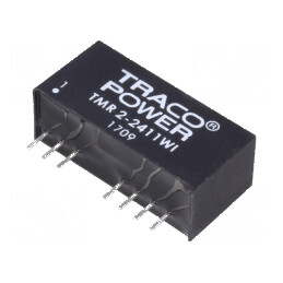 Convertor DC-DC 2W 9-36V to 5V 400mA SIP9 - Adaptor de tensiune DC-DC 2W de la 9 la 36V la 5V 400mA SIP9 | Electronic-mag.ro | Componente Electronice