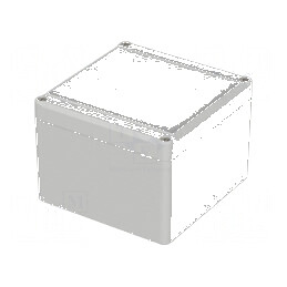 Carcasă universală gri EUROMAS II de 120mm x 122mm x 87mm | Electronic-mag.ro | Componente Electronice