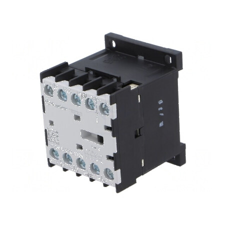 Contactor 4-polar 230VAC 9A pentru şină DIN 6K | Electronic-mag.ro | Componente Electronice