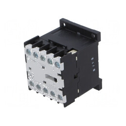 Set de 3 contactori 4-polar NO 230VAC 9A DIN 6K | Electronic-mag.ro | Componente Electronice