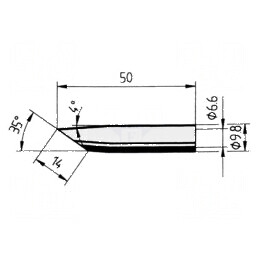 Cap de con pentru ciocan de lipit 14mm | Electronic-mag.ro | Componente Electronice