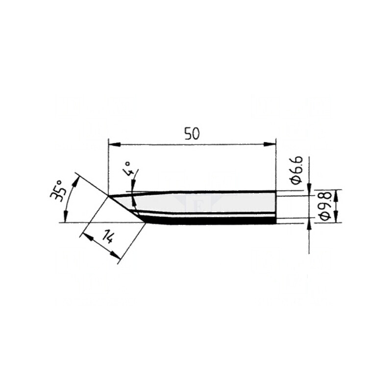Cap de con pentru ciocan de lipit 14mm | Electronic-mag.ro | Componente Electronice