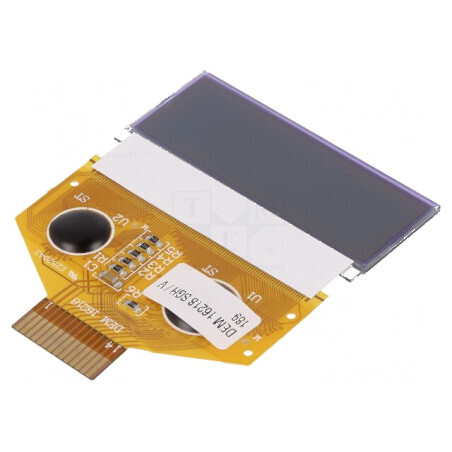 Afișaj LCD alfanumeric 16x2 - 55x24,5x2mm | Electronic-mag.ro | Componente Electronice