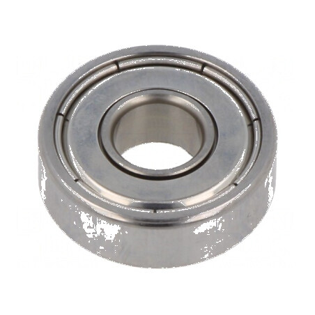 Lagăr cu bile pe un singur rând Øint: 7mm Øext: 19mm W: 6mm - Lagăr cu bile 7x19x6 mm | Electronic-mag.ro | Componente Electronice
