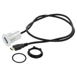 Adaptor USB A la USB C, Filet M22 - 1÷10mm | Electronic-mag.ro | Componente Electronice