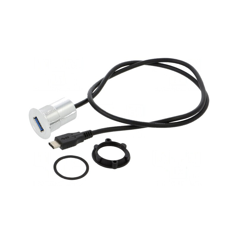 Adaptor USB A la USB C, Filet M22 - 1÷10mm | Electronic-mag.ro | Componente Electronice