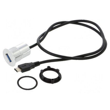 Adaptor USB A la USB C, Filet M22 - 1÷10mm | Electronic-mag.ro | Componente Electronice