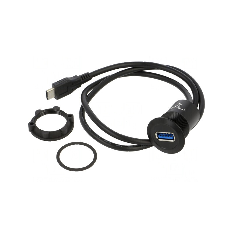 Adaptor USB A la USB C, Filet M22 | Electronic-mag.ro | Componente Electronice