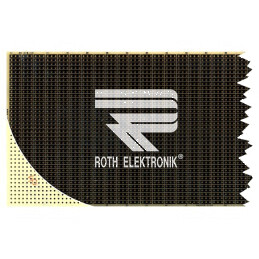 Placă universală singură faţă 100x580mm | Electronic-mag.ro | Componente Electronice