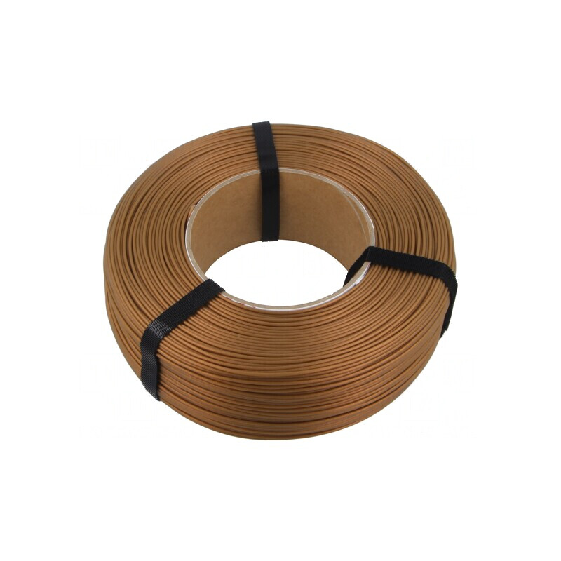 Filament PLA bronz 1,75mm - 1kg - Temperatură de imprimare 185-225°C - Temp. masă 40-60°C | Electronic-mag.ro | Componente Electronice
