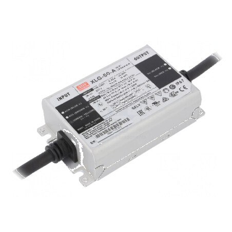 Alimentator LED pulsatoriu 50W 22-54VDC 0.53-2.1A 100-305VAC | Electronic-mag.ro | Componente Electronice