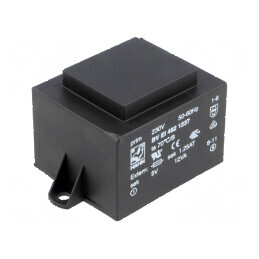 Transformator încapsulat 12VA 230VAC 9V 1333mA | Electronic-mag.ro | Componente Electronice
