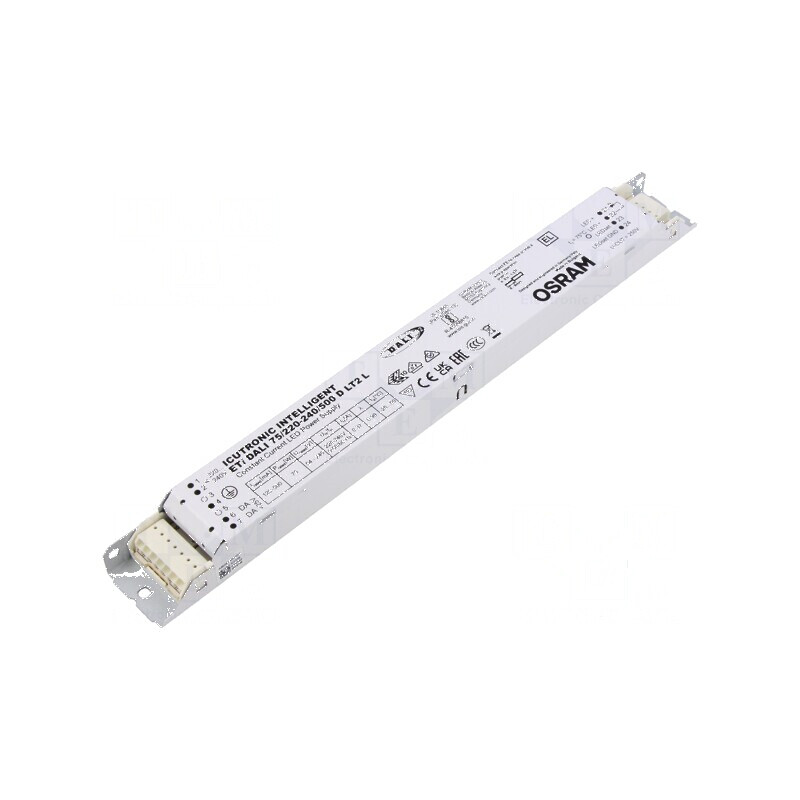 Alimentator LED pulsatoriu 75W 54-240VDC 125-500mA IP20 94% - Alimentator LED 75W pulsatoriu | Electronic-mag.ro | Componente Electronice