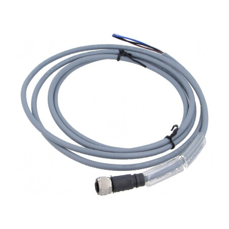 Cablu de conectare M12 2m Fire 4 CONE | Electronic-mag.ro | Componente Electronice