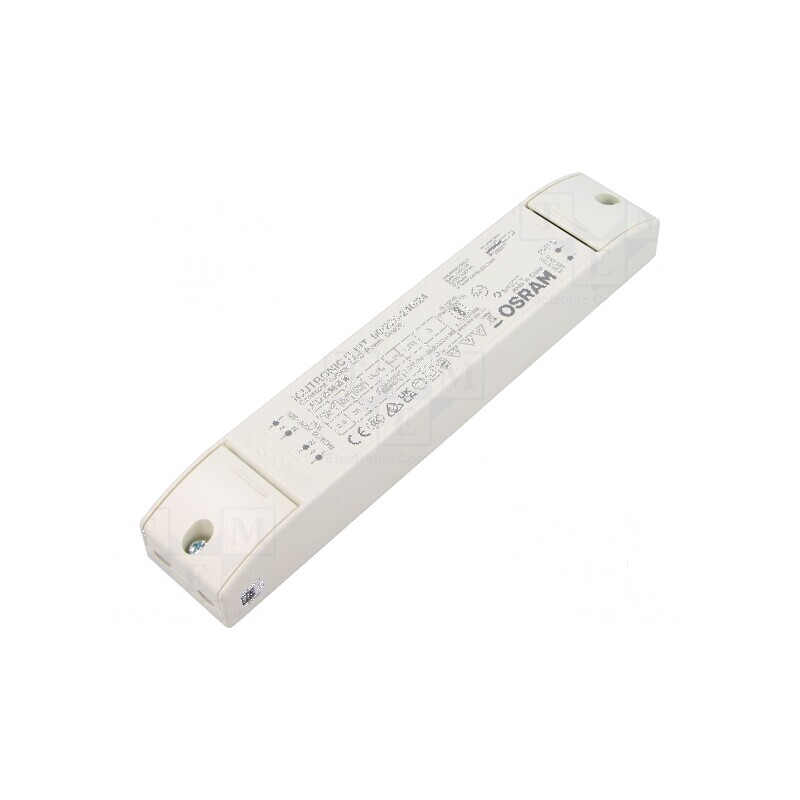 Alimentator LED 60W 24VDC 220÷240VAC IP20 | Electronic-mag.ro | Componente Electronice