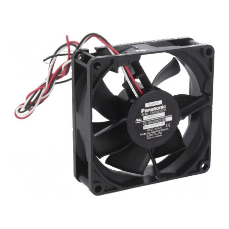 Ventilator axial 12VDC 80x80x25mm 70,2m3/h 30dBA | Electronic-mag.ro | Componente Electronice