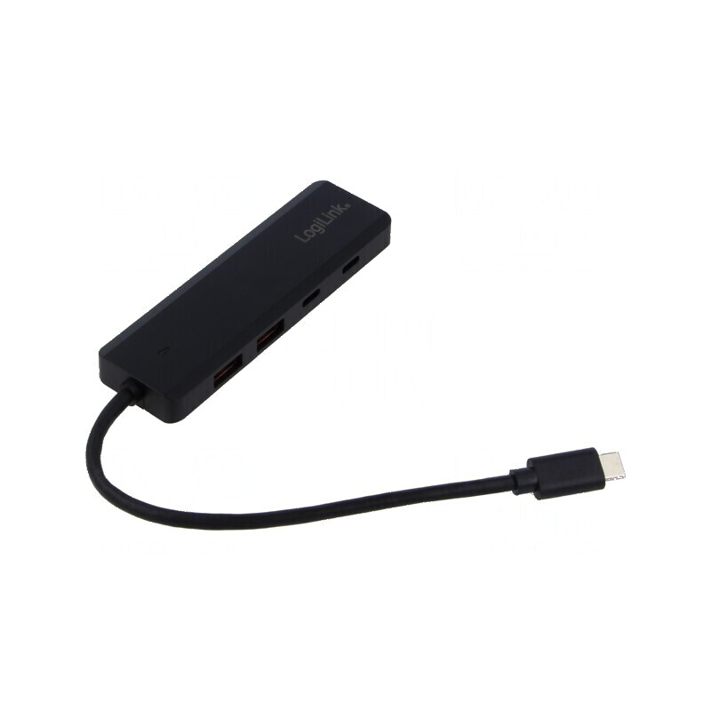 Hub USB cu soclu x2 USB A și soclu x3 USB C, mufă USB 3.2 PnP - Hub USB cu multiple porturi | Electronic-mag.ro | Componente Electronice