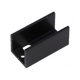Radiator extrudat U TO220 negru 40x20x20 mm - Radiator extrudat TO220 negru 40x20x20 mm | Electronic-mag.ro | Componente Electronice