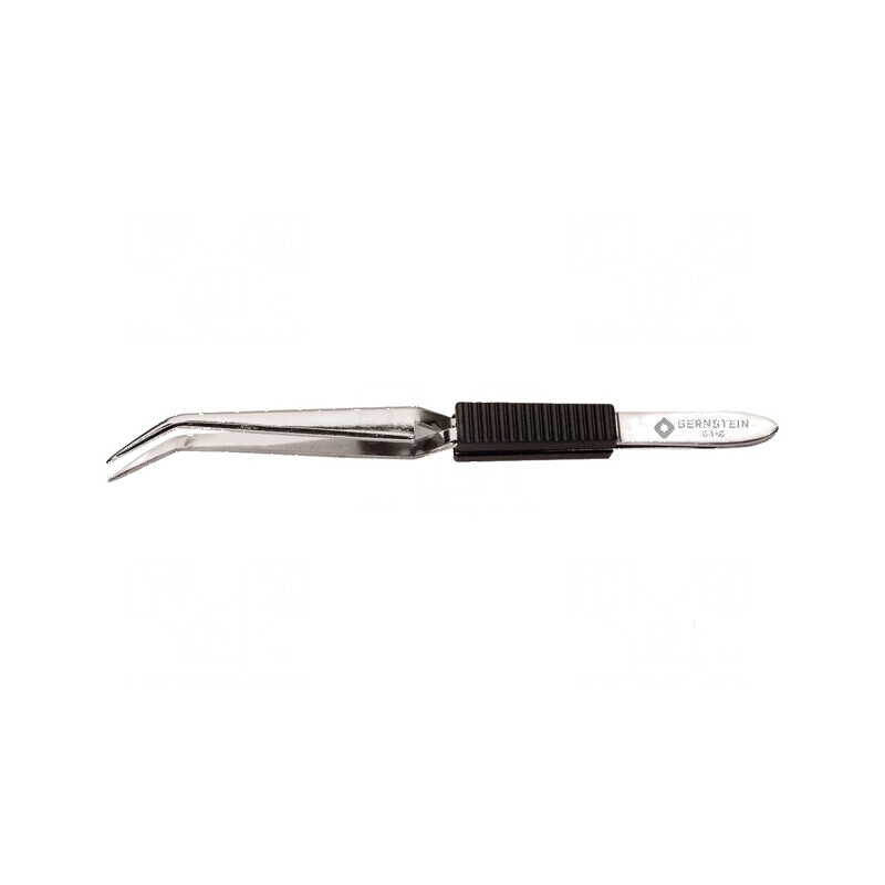 Pensetă cu vârf curbat de 160mm | Electronic-mag.ro | Componente Electronice