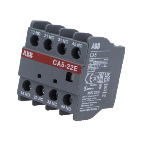 Cleme cu șurub frontal pentru contacte auxiliare din seria UA Term | Electronic-mag.ro | Componente Electronice