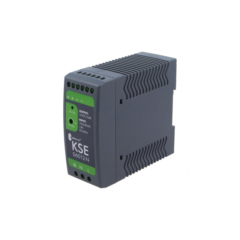Alimentator pulsatoriu 60W 12VDC 5A IP20 | Electronic-mag.ro | Componente Electronice