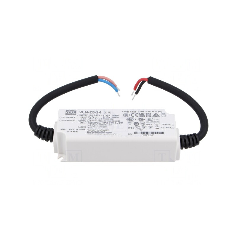 Alimentator LED 25W 24VDC 0÷1,05A IP67 | Electronic-mag.ro | Componente Electronice Alimentator LED 25W 24VDC 0÷1,05A IP67 | Electronic-mag.ro | Componente Electronice
