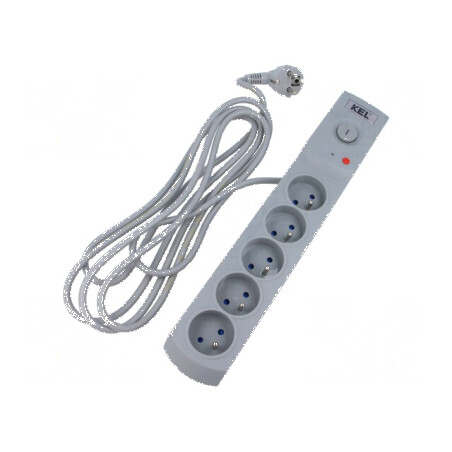 Prelungitor cu prize compact: protecţie la supratensiune | Electronic-mag.ro | Componente Electronice