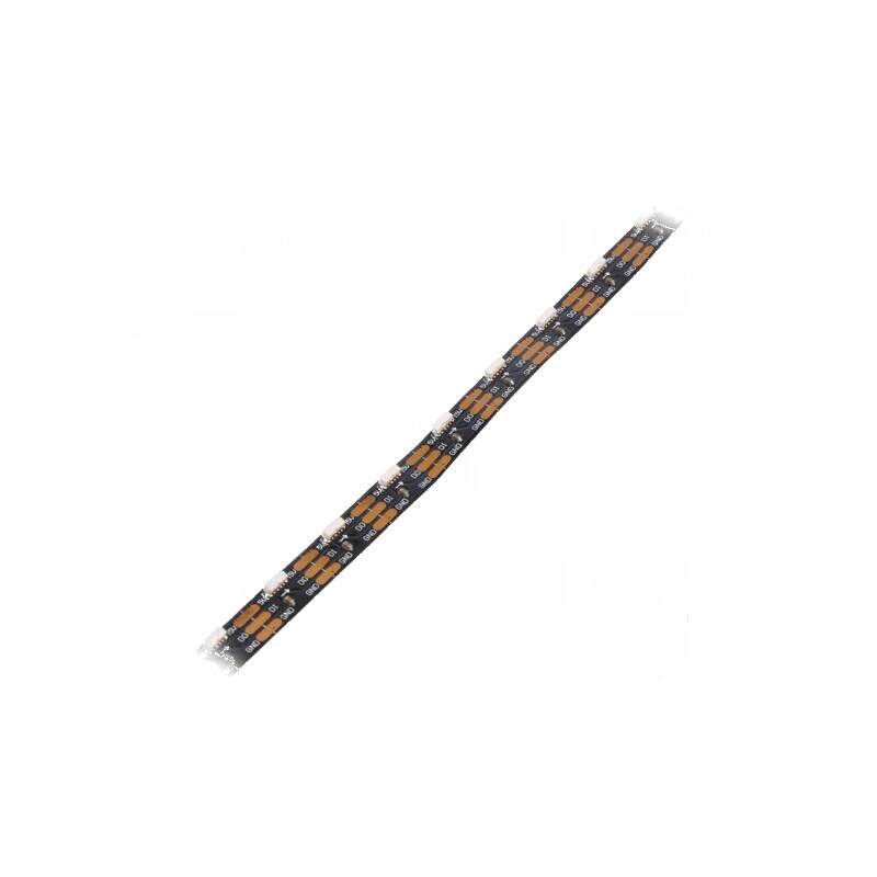 Bandă programabilă LED RGBW 4020 LED/m: 60 8mm PCB negre IP20 - Bandă LED RGBW 4020 cu control programabil | Electronic-mag.ro | Componente Electronice