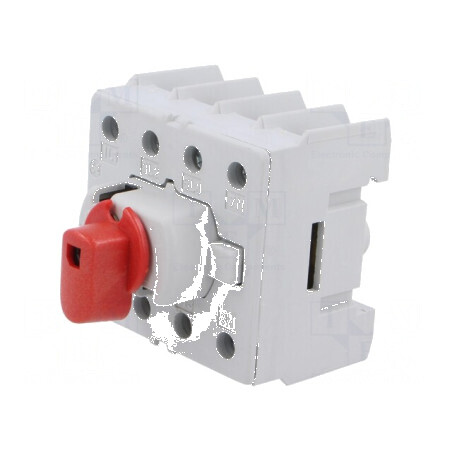 Separator-întrerupător Poli: 4 DIN 16A KU | Electronic-mag.ro | Componente Electronice