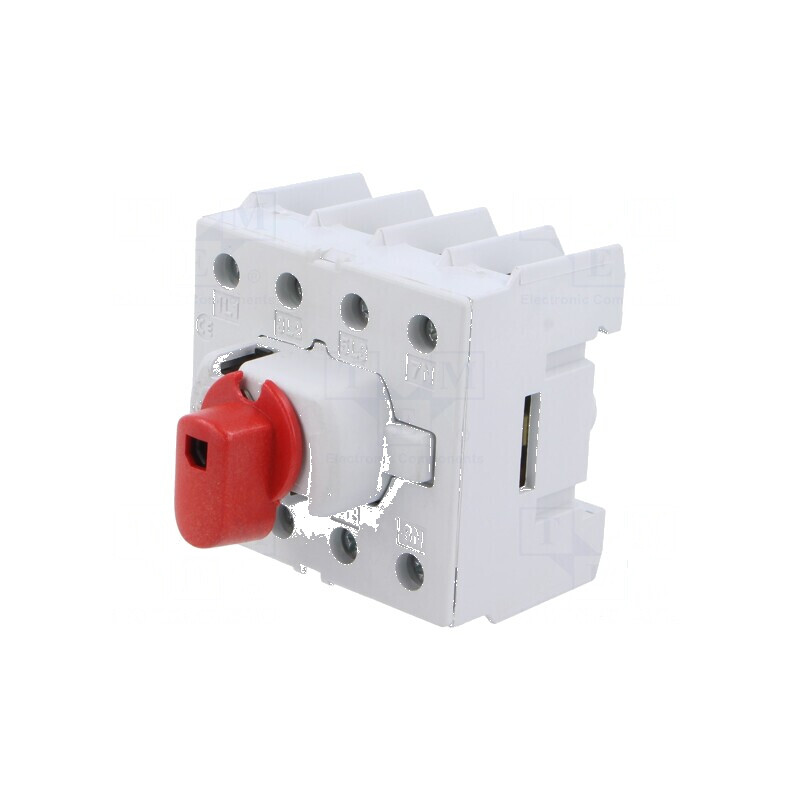 Separator-întrerupător Poli: 4 DIN 25A KU | Electronic-mag.ro | Componente Electronice