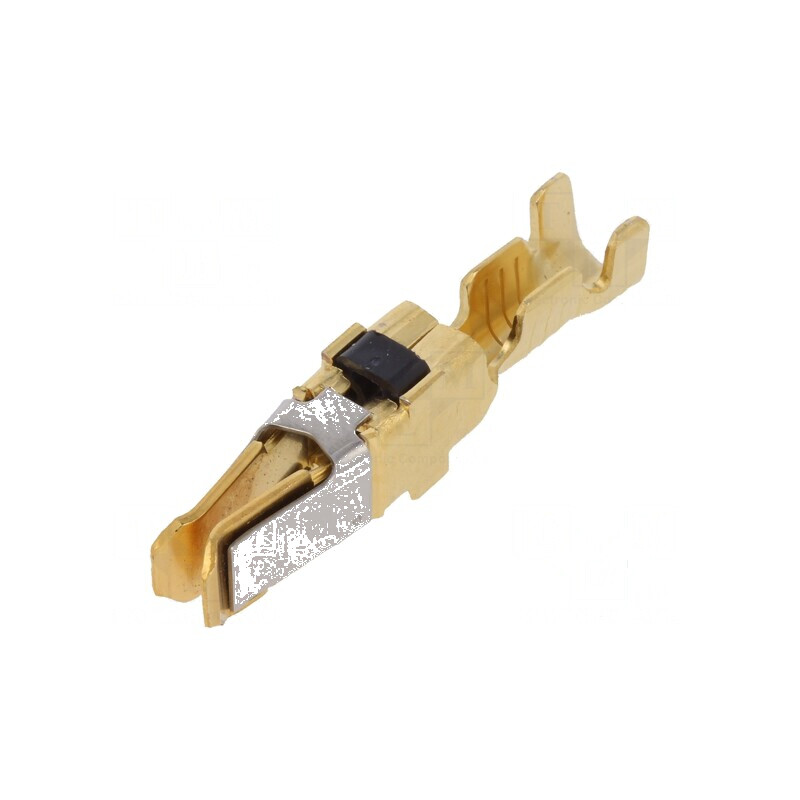 Pin mamă aurit crimpat 1,25-3mm2 - Set de pini de conectare aurii | Electronic-mag.ro | Componente Electronice