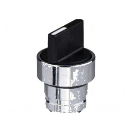 Comutator rotativ 22mm cu 3 poziții neagră | Electronic-mag.ro | Componente Electronice