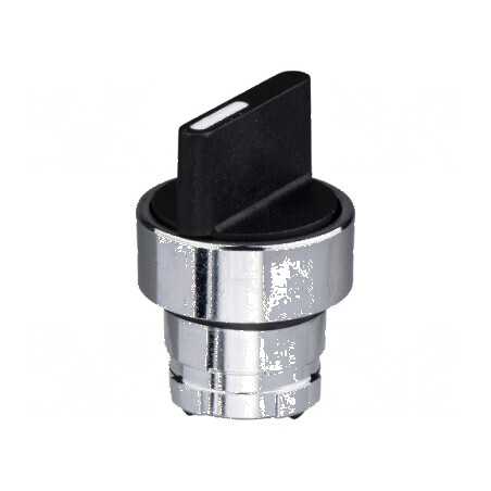 Comutator rotativ 22mm cu 3 poziții neagră | Electronic-mag.ro | Componente Electronice