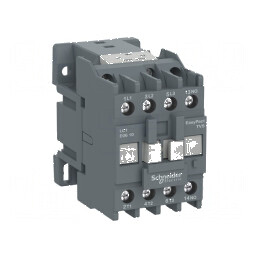 Contactor cu 3 poli și 3 contacte auxiliare - 220VAC 6A 690V | Electronic-mag.ro | Componente Electronice