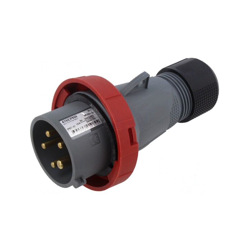 Conector AC trifazat IP67 | Electronic-mag.ro | Componente Electronice