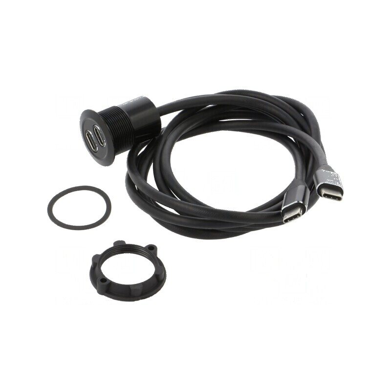 Adaptor pentru montare pe panou cu filet M22 | Electronic-mag.ro | Componente Electronice